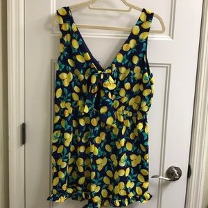 Blue Rain Dresses - Lemon Romper Blue Rain Dresses - Lemon Romper